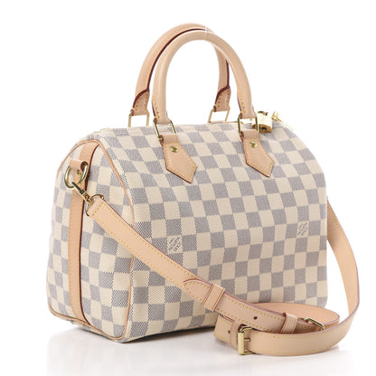 Louis Vuitton Damier Azur Speedy Bandouliere 25 4 of 14
