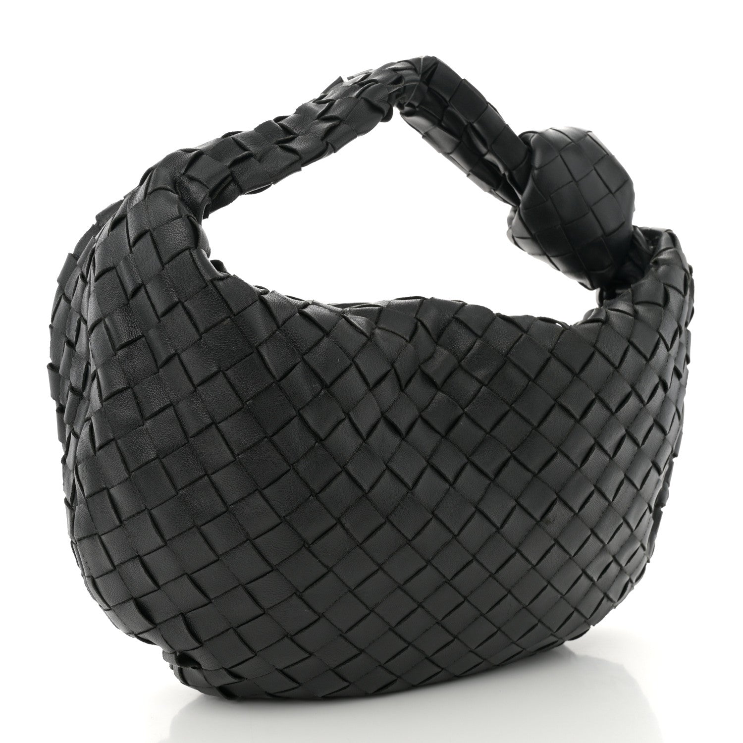 Bottega Veneta Nappa Intrecciato Teen Jodie Hobo Black 2 of 11