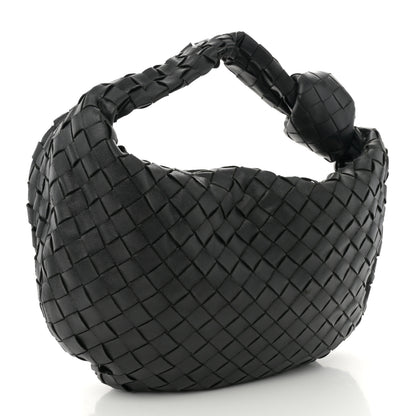 Bottega Veneta Nappa Intrecciato Teen Jodie Hobo Black 2 of 11