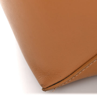 Loewe Shiny Calfskin Medium Puzzle Fold Tote Warm Desert 10 of 10