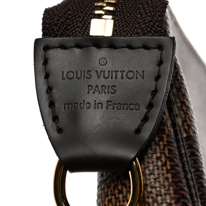 Louis Vuitton Damier Ebene Mini Pochette Accessories 6 of 7