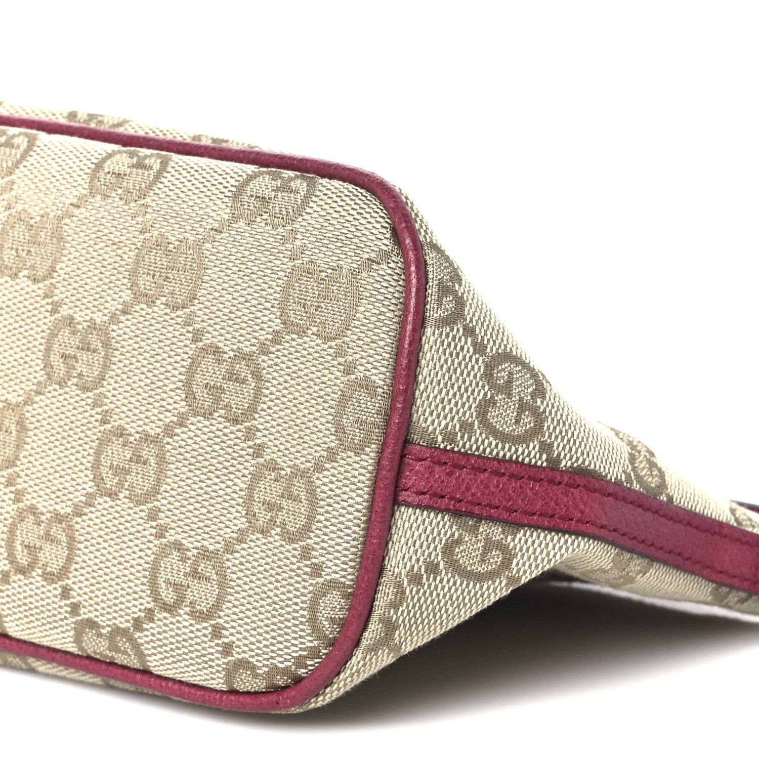 Gucci Monogram Boat Pochette Dark Pink 11 of 11
