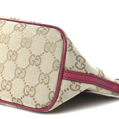 Gucci Monogram Boat Pochette Dark Pink 11 of 11