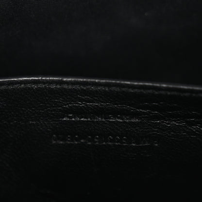 Saint Laurent Crinkled Calfskin Matelasse Monogram Baby Niki Chain Satchel Storm 7 of 13