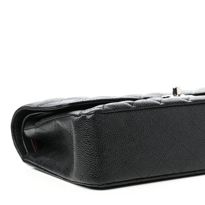 Chanel Caviar Quilted Small Double Flap Black 8 of 10