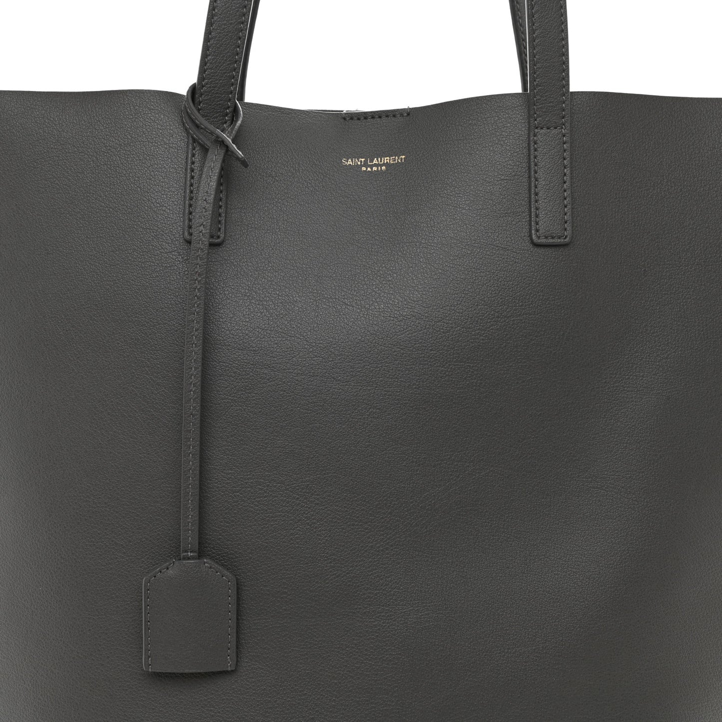 Calfskin North-South Shopping Tote Storm