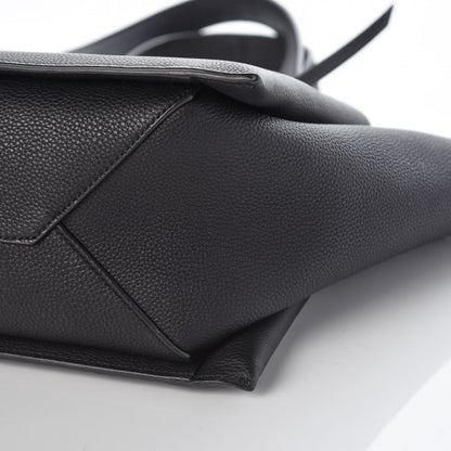 Celine Baby Grained Calfskin Small Tri-Fold Bag Black 7 of 11