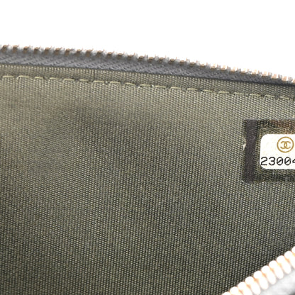 Chanel Caviar Quilted Small Boy Clutch With Chain Grey 10 of 18