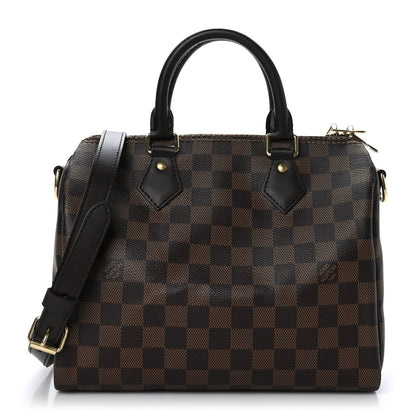 Louis Vuitton Damier Ebene Speedy Bandouliere 25 1 of 10