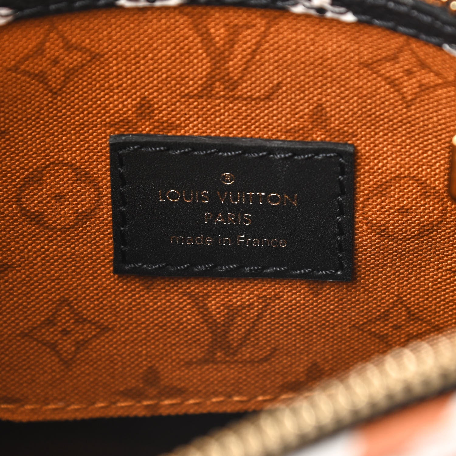 Louis Vuitton Monogram Giant Crafty Speedy Bandouliere 25 Creme Caramel 6 of 9