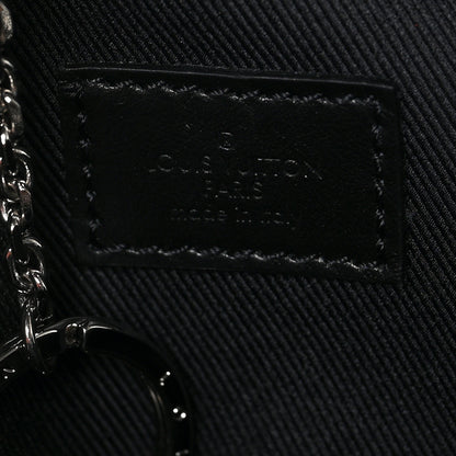 Louis Vuitton Monogram Eclipse LV Graffiti Squared Pouch Bag Charm Multicolor 6 of 7