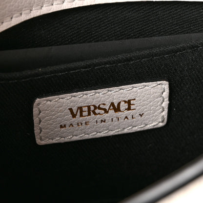 Versace Calfskin La Medusa Small Hobo Crossbody Optical White 6 of 9
