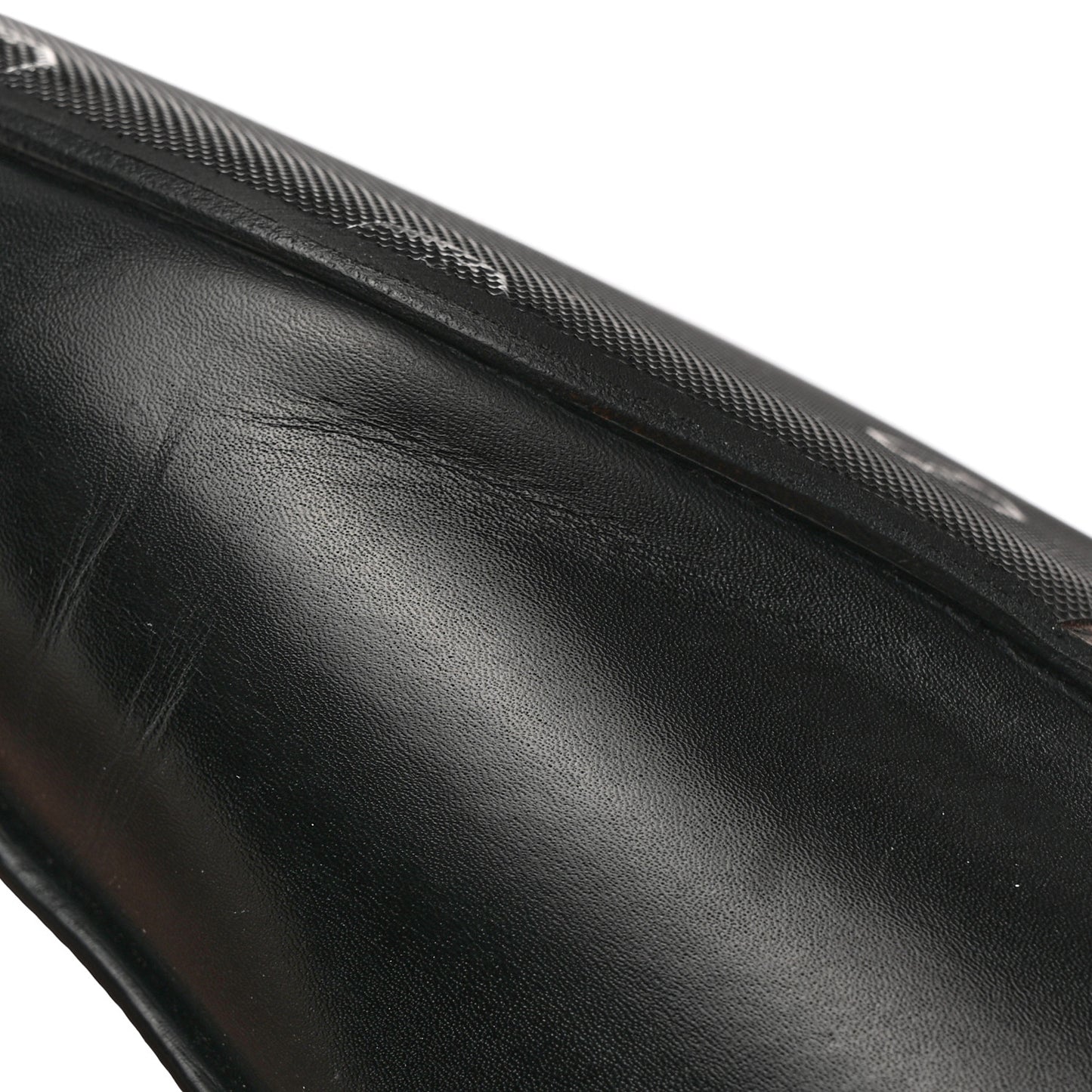 Calfskin Womens Princetown Slippers 38 Black