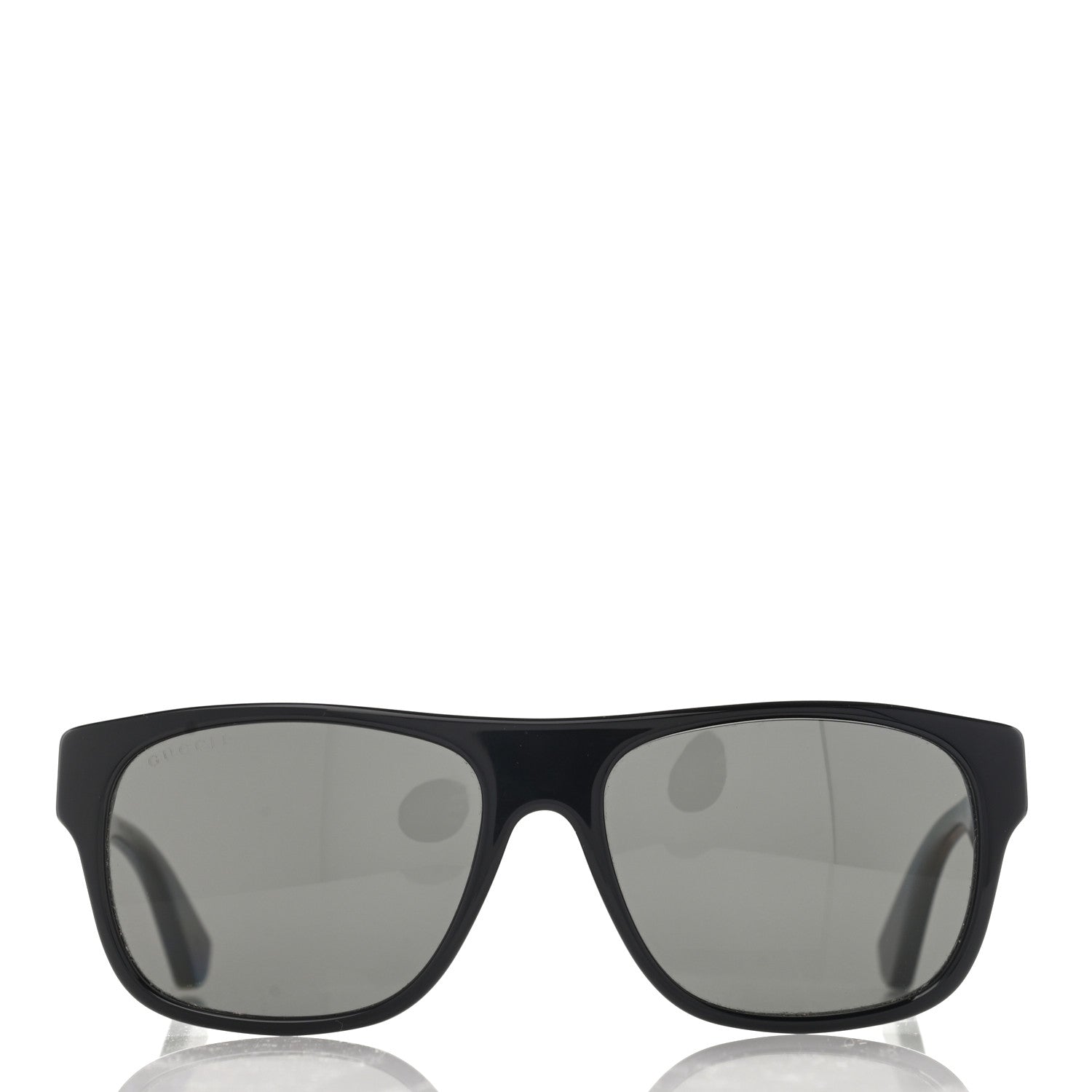 Gucci Acetate Square Frame Web Sunglasses GG0341S Black 2 of 10