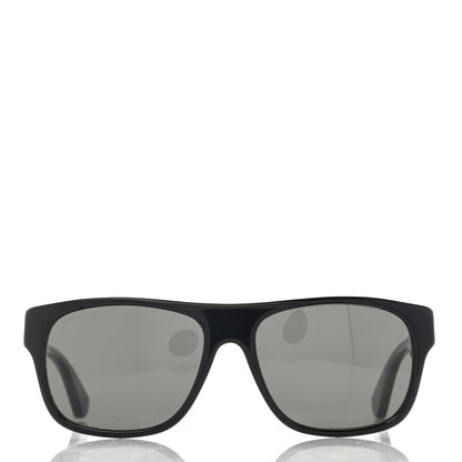 Gucci Acetate Square Frame Web Sunglasses GG0341S Black 2 of 10