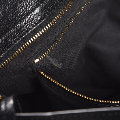 Balenciaga Chevre Gold Metallic Edge Hardware City Black 8 of 8