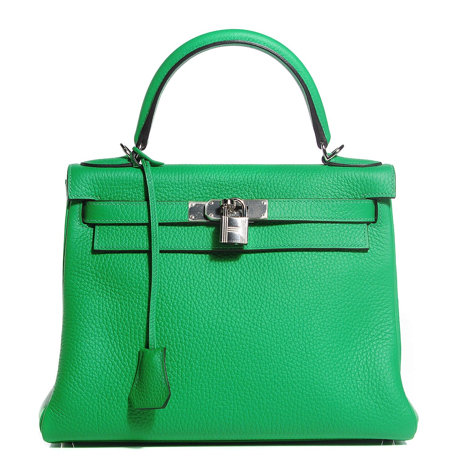 Hermes Taurillon Clemence Kelly Retourne 28 Bambou Bamboo 1 of 26