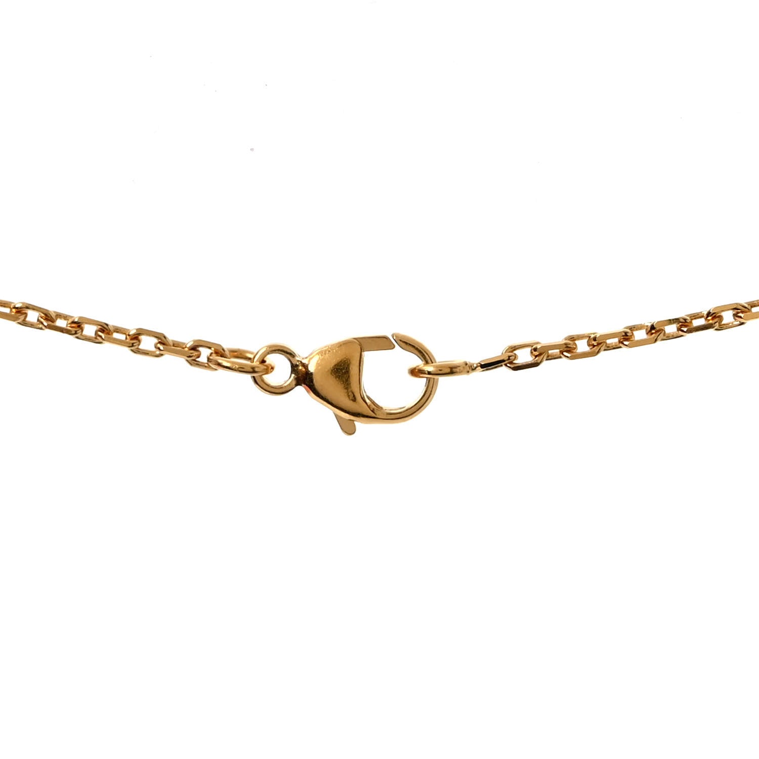 Hermes Lacquered Rose Gold Mini Pop H Pendant Necklace Marron Glace 4 of 6