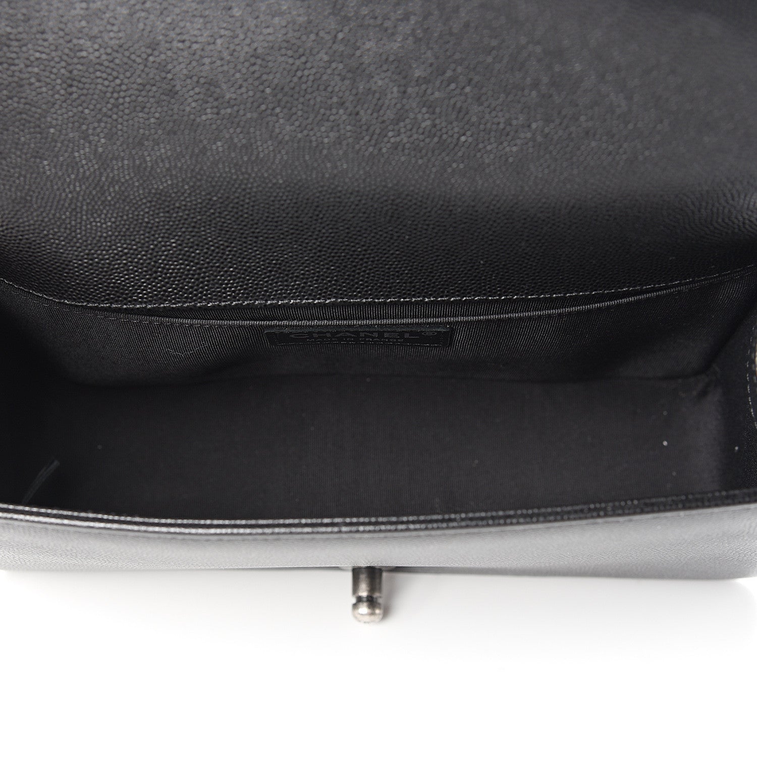 Chanel Caviar Quilted Medium Boy Flap Black 4 of 12
