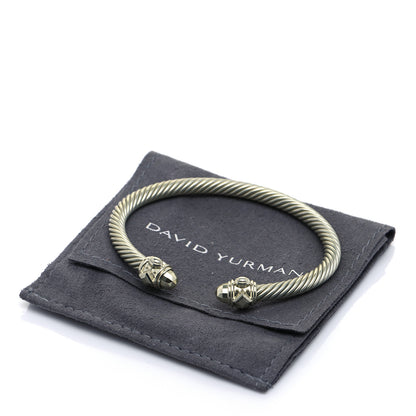 David Yurman Aluminum 5mm Renaissance Bracelet Pale Gold 6 of 6