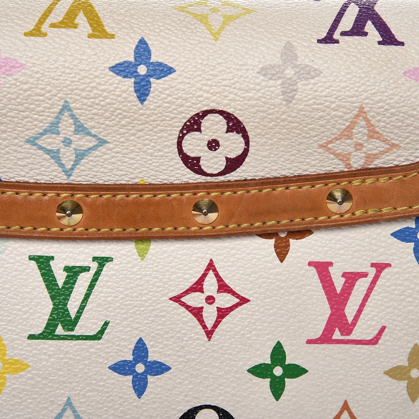 Monogram Multicolor Sologne White