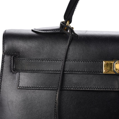 Hermes Box Kelly Sellier 35 Black 40 of 53