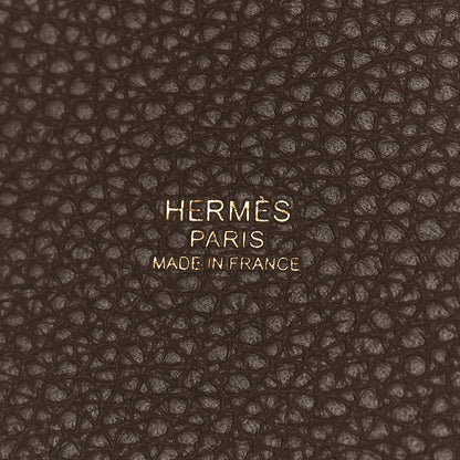 Hermes Taurillon Clemence Picotin Lock 18 PM Etoupe 6 of 8