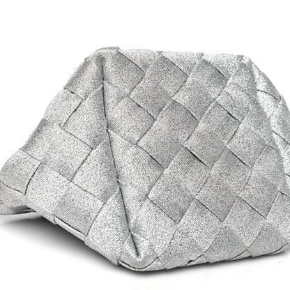 Bottega Veneta Webbing Maxi Intrecciato Mini Cassette Tote Silver 10 of 11