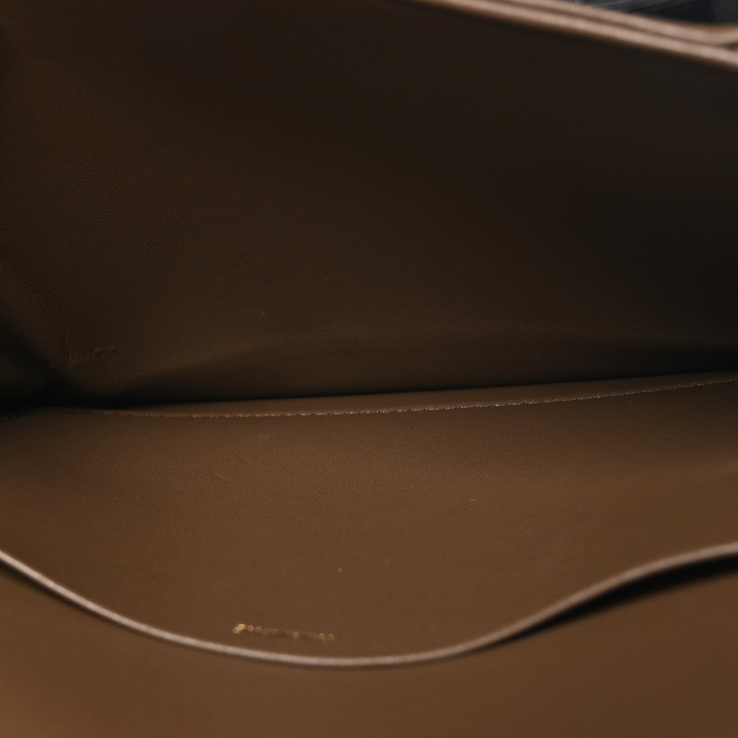 Celine Shiny Calfskin Medium Triomphe Camel 6 of 11