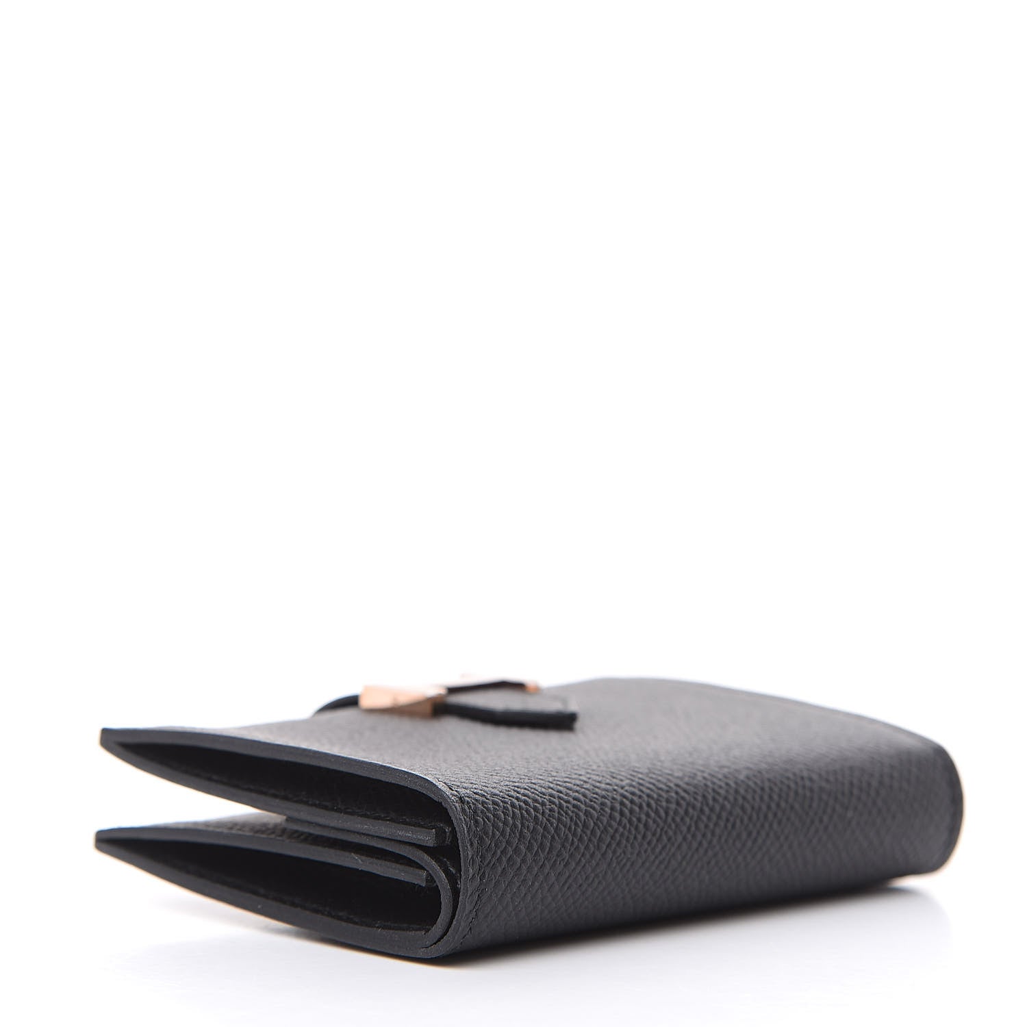 Hermes Epsom Mini Bearn Wallet Black 4 of 7