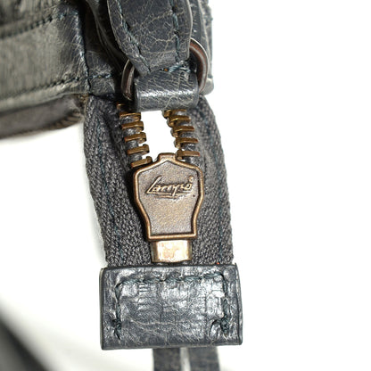 Balenciaga Agneau Classic Hardware Flat Crossbody Gris Tarmac 26 of 26