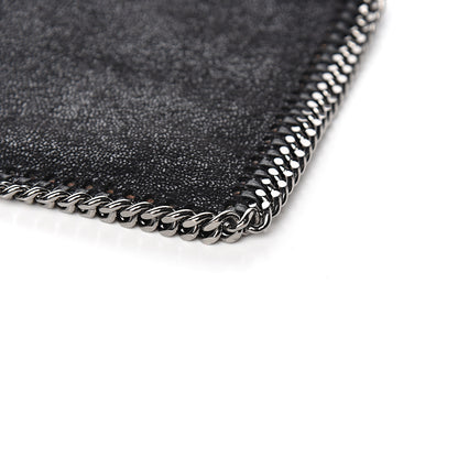 Stella McCartney Shaggy Deer Falabella Clutch Black 8 of 9
