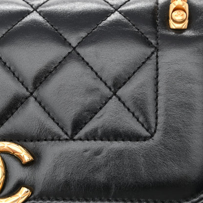 Chanel Calfskin Quilted Mini Coco Ring Flap Black 11 of 14