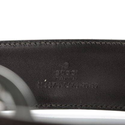 Gucci Monogram Interlocking G 40mm Belt 90 36 Dark Brown 7 of 8