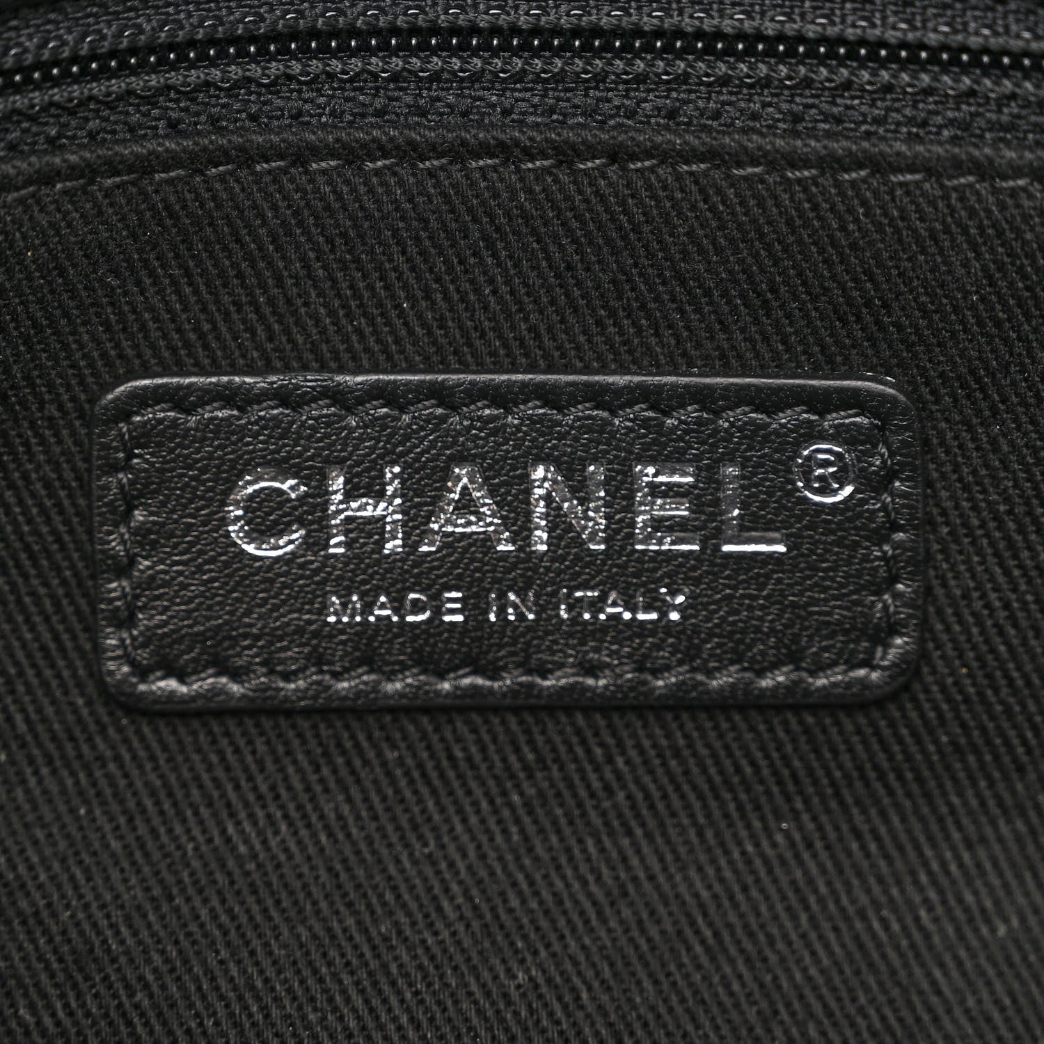 Chanel Grained Calfskin Stitched Small Braided With Style Flap Black 6 of 12