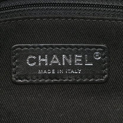 Chanel Grained Calfskin Stitched Small Braided With Style Flap Black 6 of 12
