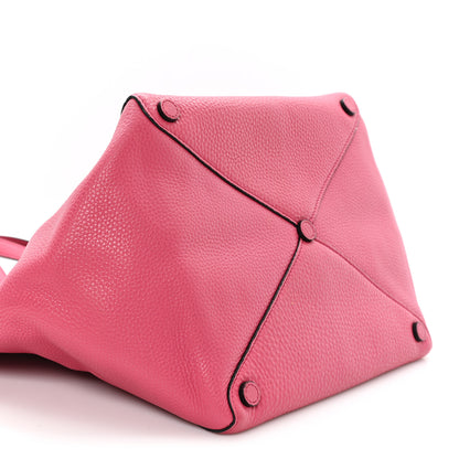 Prada Vitello Daino Shopping Tote Peonia 9 of 11