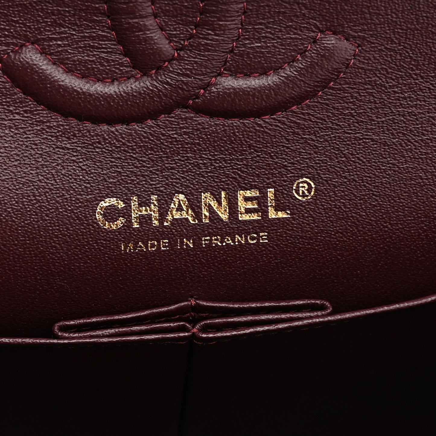 Lambskin Quilted Small Double Flap Black