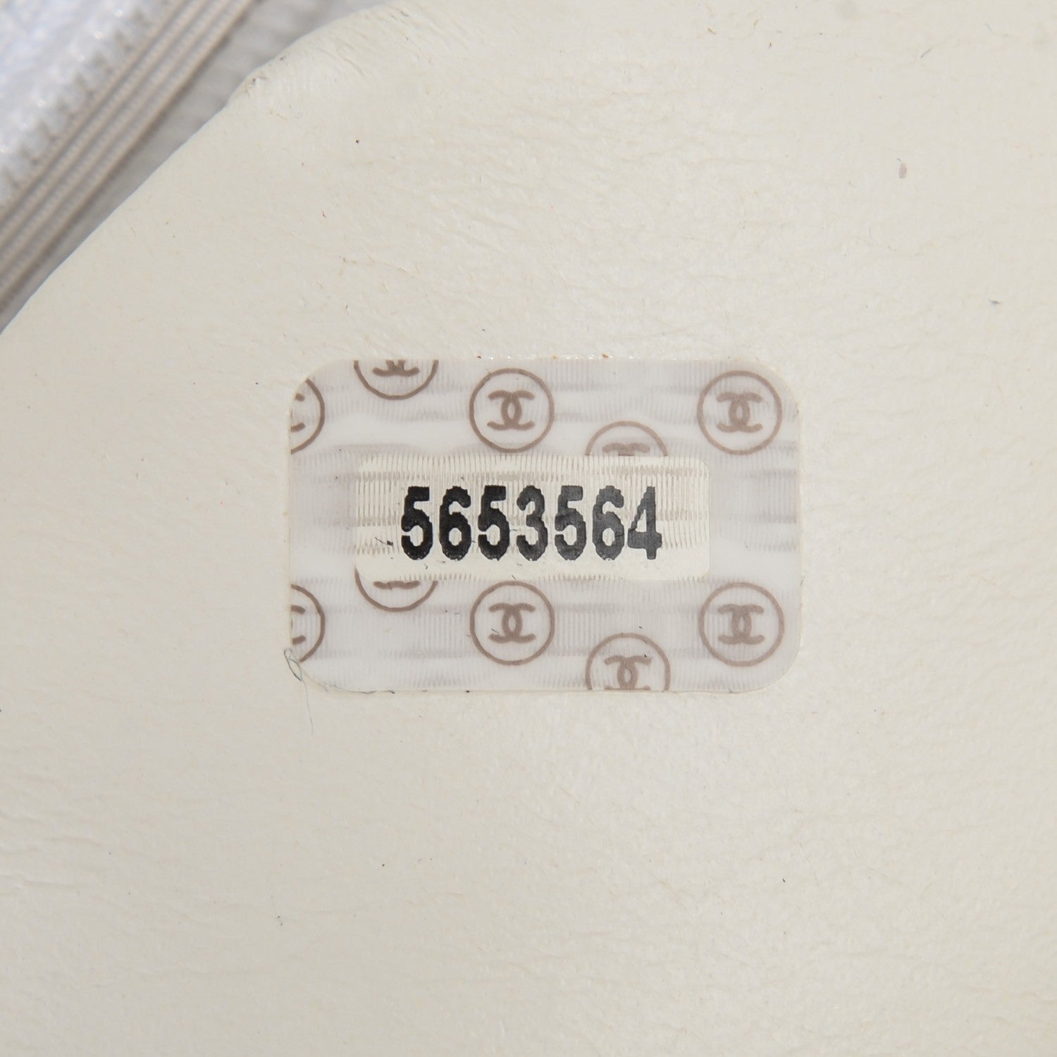 Chanel Caviar Jumbo Kelly Flap Bag White 8 of 8