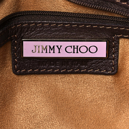 Jimmy Choo Calfskin Ramona Bucket Bag Brown 6 of 14