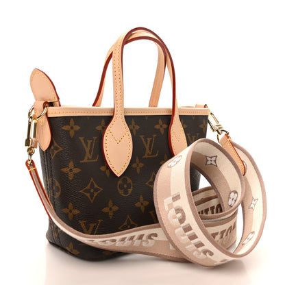 Louis Vuitton Monogram Neverfull BB Beige 3 of 9