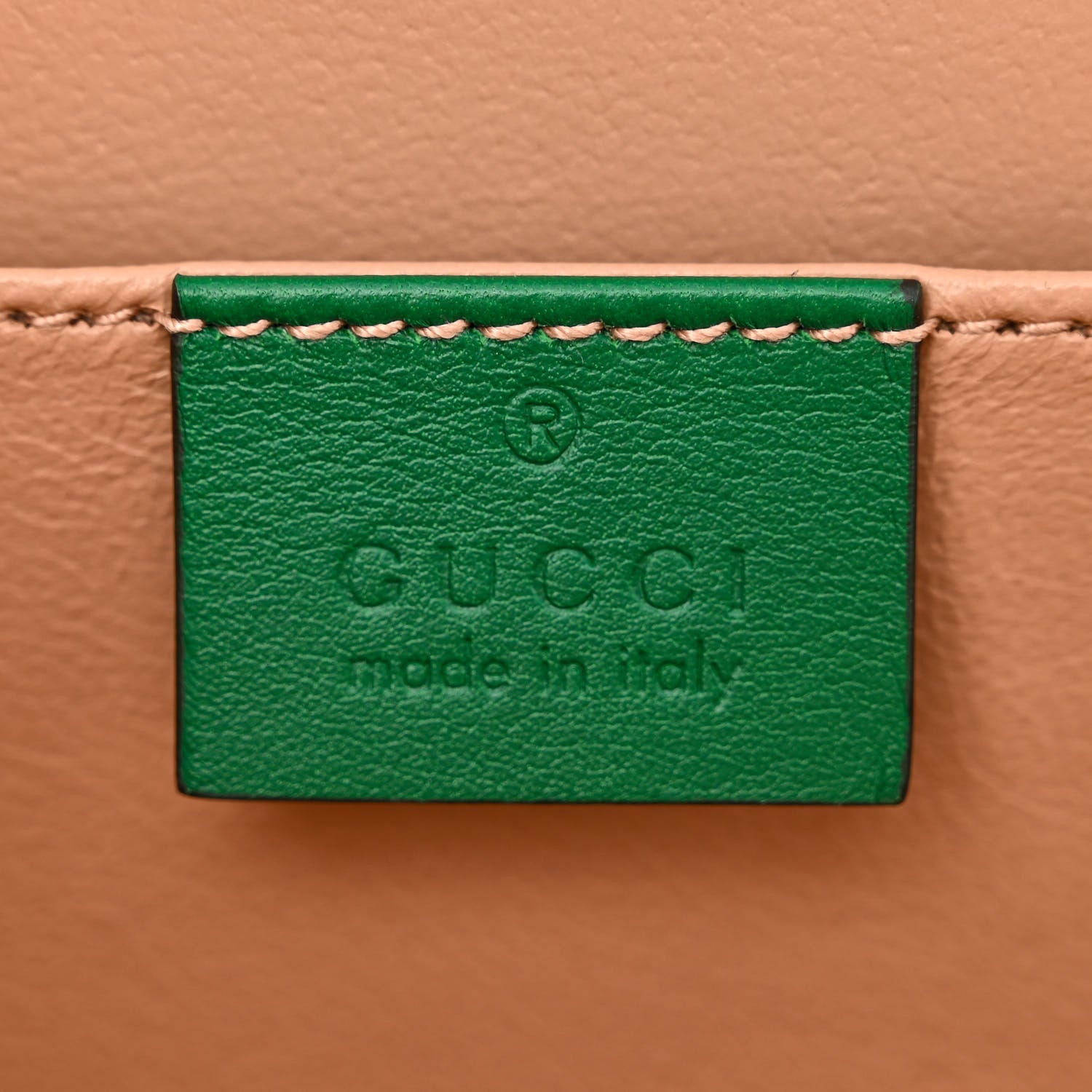 Gucci Mousse Top Patent Small Sylvie 1969 Top Handle Bag Emerald 6 of 10