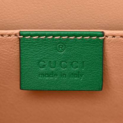 Gucci Mousse Top Patent Small Sylvie 1969 Top Handle Bag Emerald 6 of 10