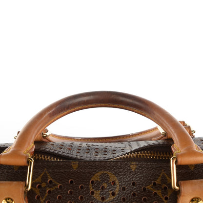 Louis Vuitton Monogram Perforated Speedy 30 Orange 6 of 9