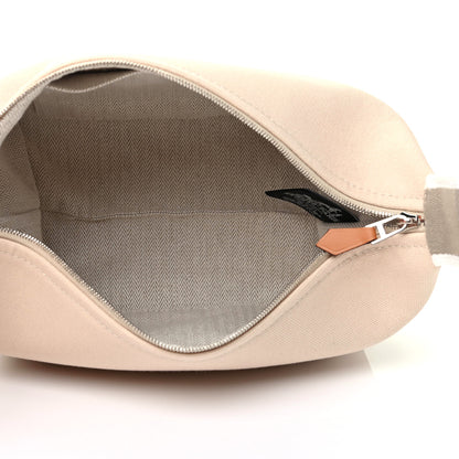 Hermes Canvas Small Bride-A-Brac Pouch Natural 5 of 6