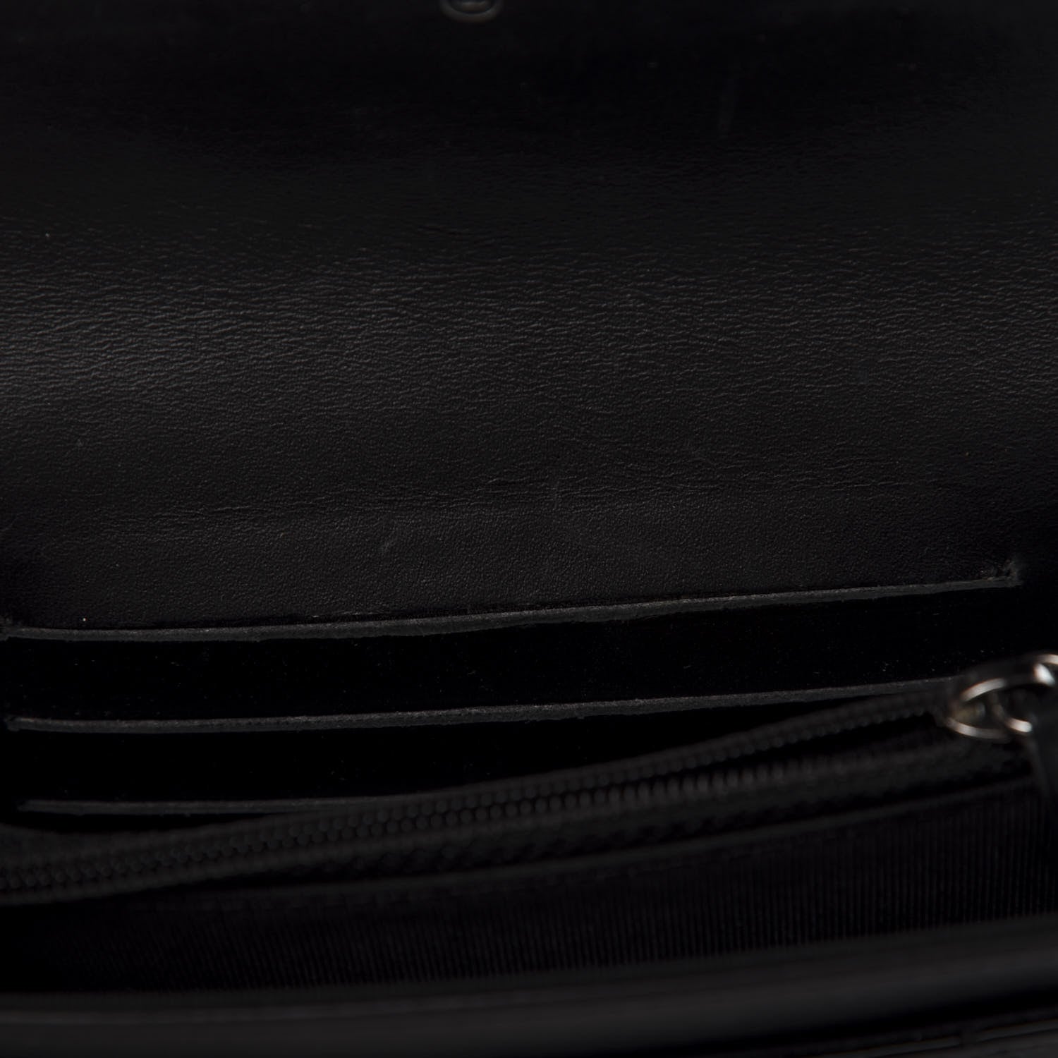 Chanel Patent Quilted Small Flap Wallet Black 9 of 11