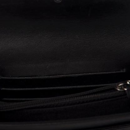 Chanel Patent Quilted Small Flap Wallet Black 9 of 11