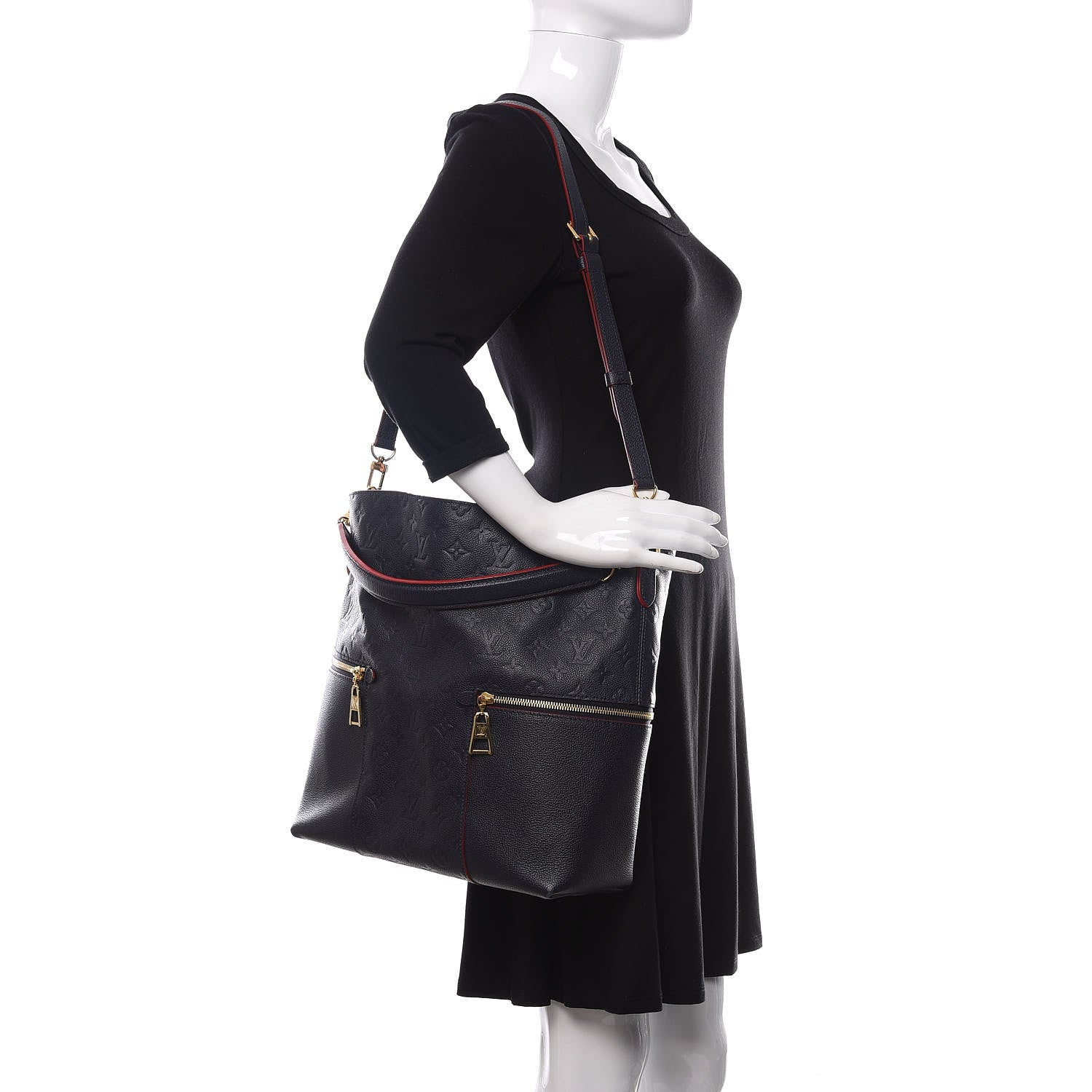 Louis Vuitton Empreinte Melie Marine Rouge 2 of 14