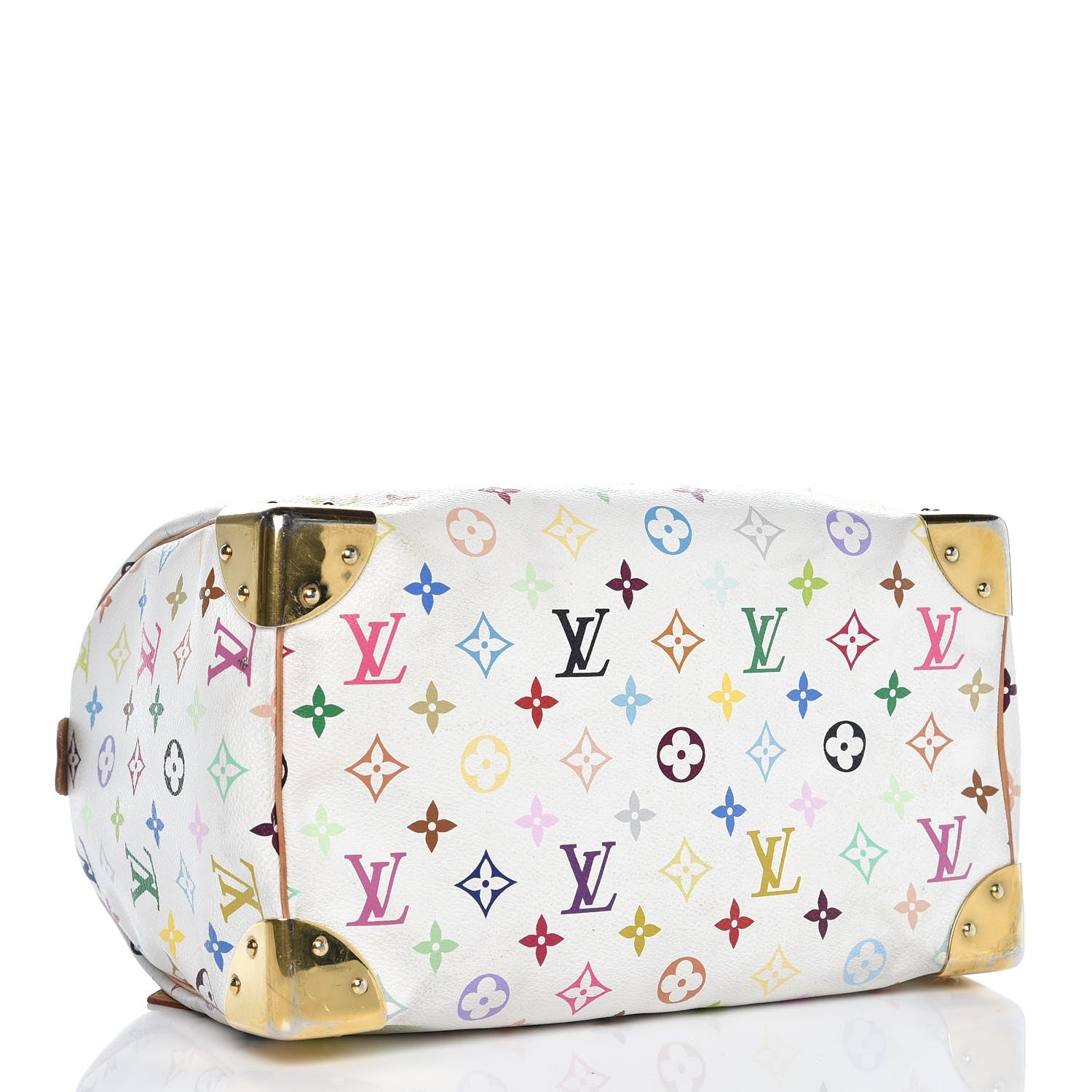 Louis Vuitton Monogram Multicolor Speedy 30 White 4 of 16
