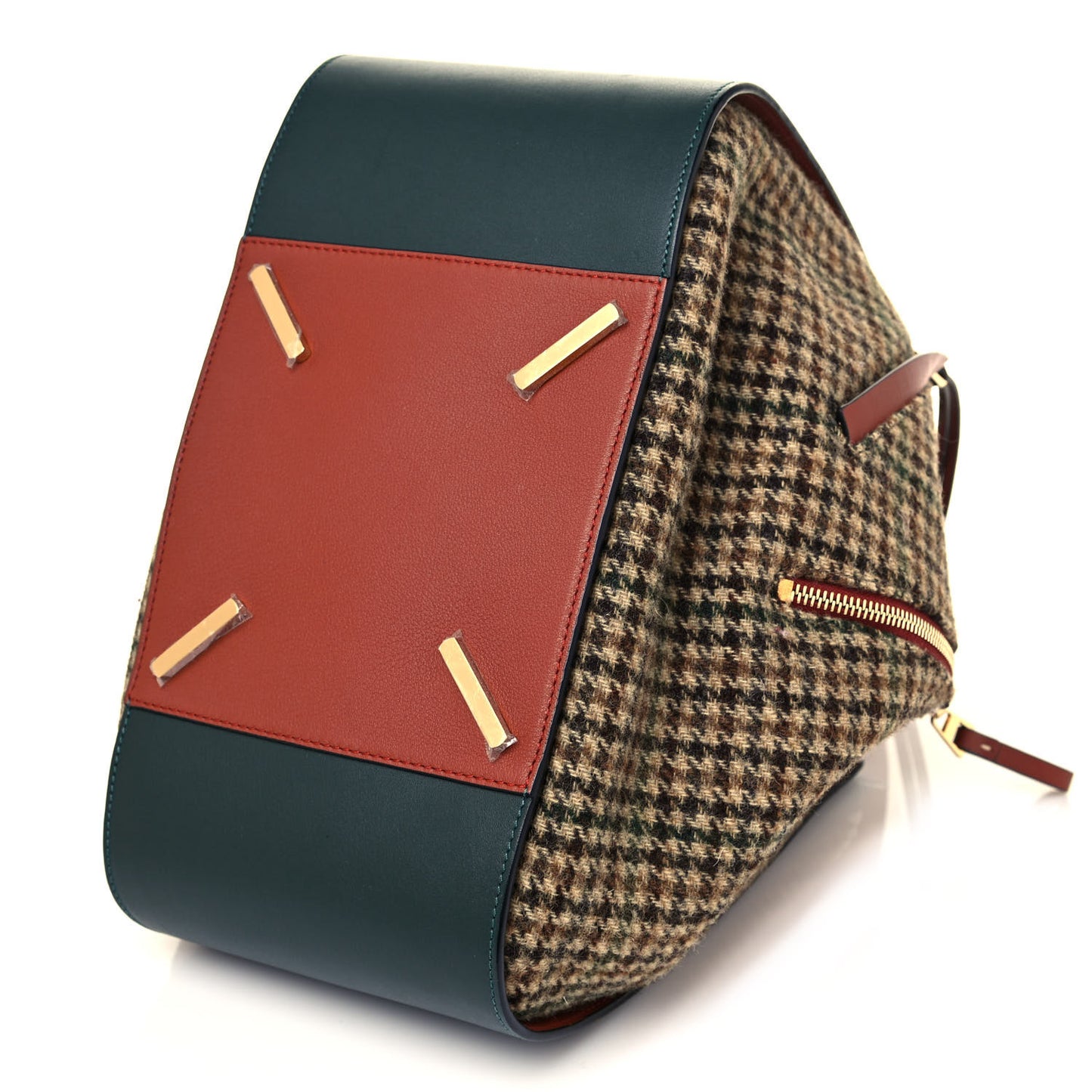 Calfskin Tweed Small Hammock Shoulder Bag Cypress Tan